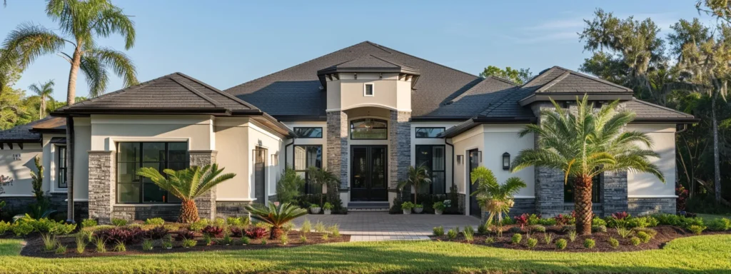 modern florida home exterior