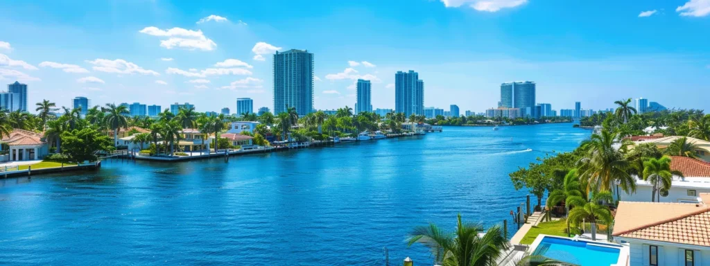 florida waterfront home modern